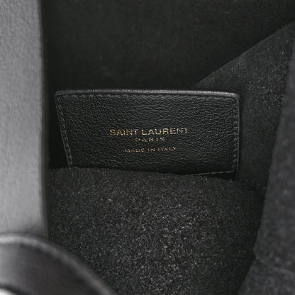 Saint Laurent Calfskin Large Shopping Tote Black 8 of 11