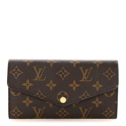 Louis Vuitton Monogram Sarah Wallet NM 1 of 6