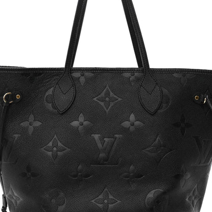 Louis Vuitton Empreinte Monogram Giant Neverfull MM Black 8 of 10