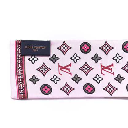 Louis Vuitton Silk Monogram Street Bandeau Rose 3 of 3