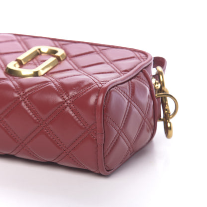 Marc Jacobs Calfskin Quilted The Softshot 21 Bag Red 9 of 10