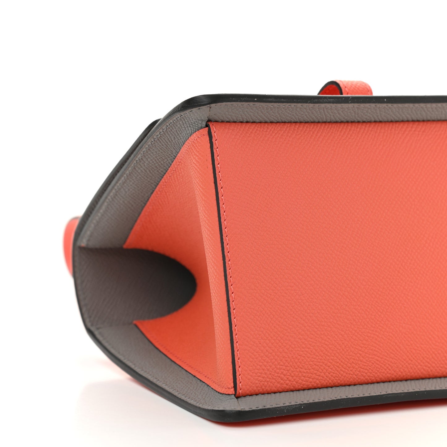 Carat Calfskin Madeleine Clutch Flamingo Ciment