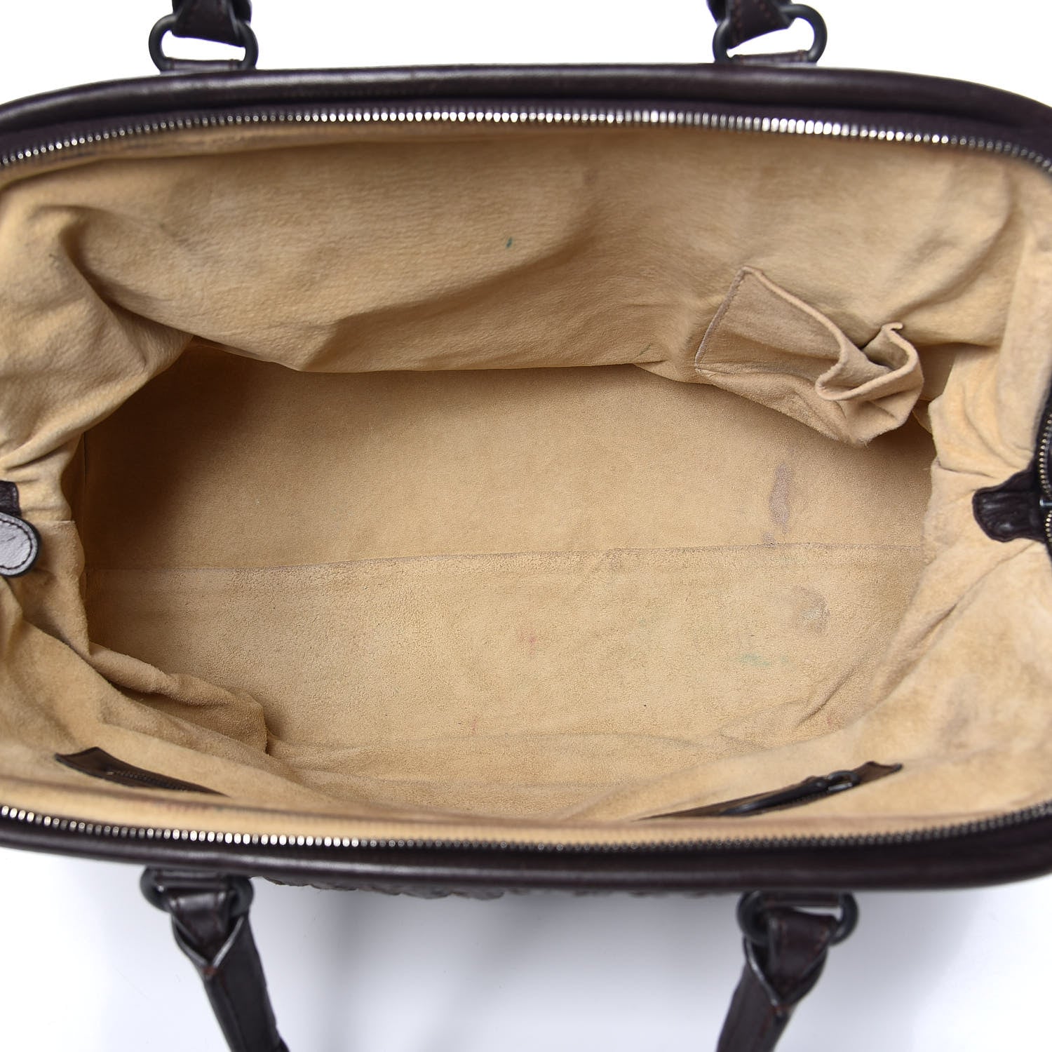 Bottega Veneta Nappa Intrecciato New Bond Satchel Ebano 5 of 11