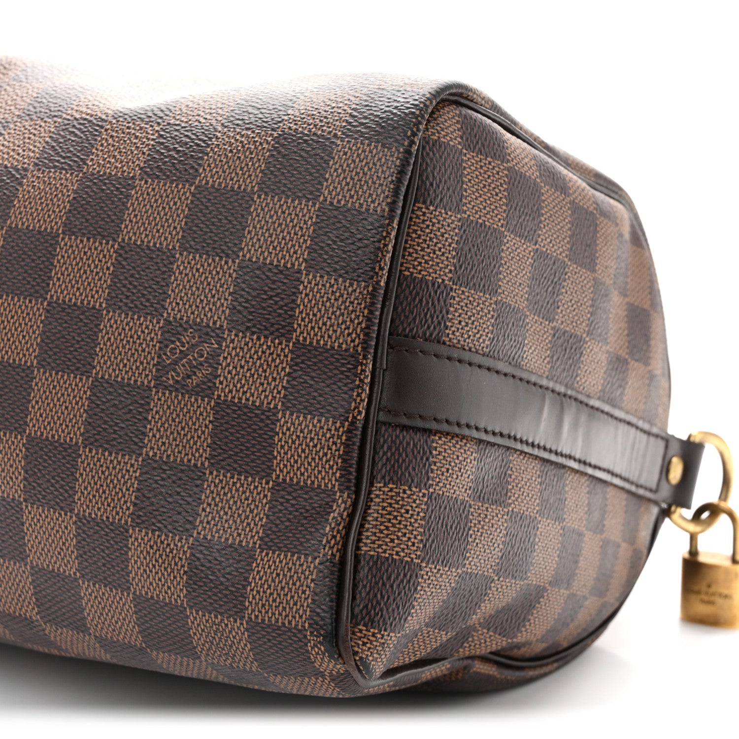 Louis Vuitton Damier Ebene Speedy Bandouliere 25 10 of 10