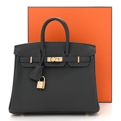 Hermes Swift Birkin 25 Ardoise 11 of 11