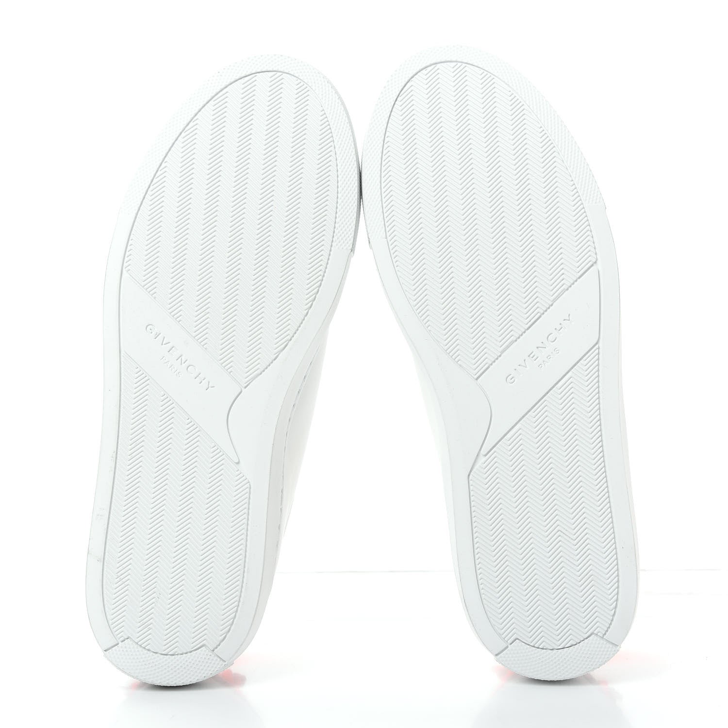 Givenchy Calfskin Womens Urban Street Sneakers 37.5 White Neon Pink 6 of 12