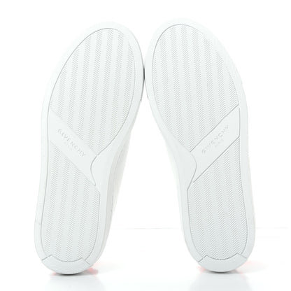 Givenchy Calfskin Womens Urban Street Sneakers 37.5 White Neon Pink 6 of 12