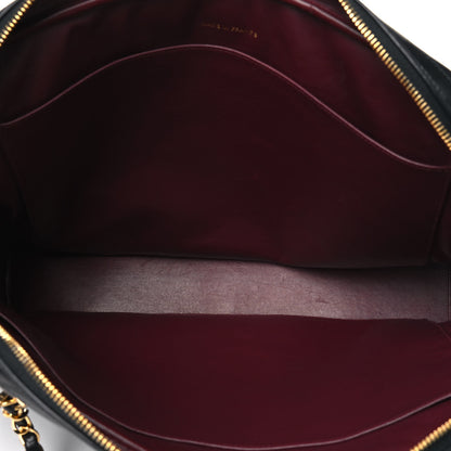 Chanel Lambskin Quilted Shoulder Bag Black 4 of 10