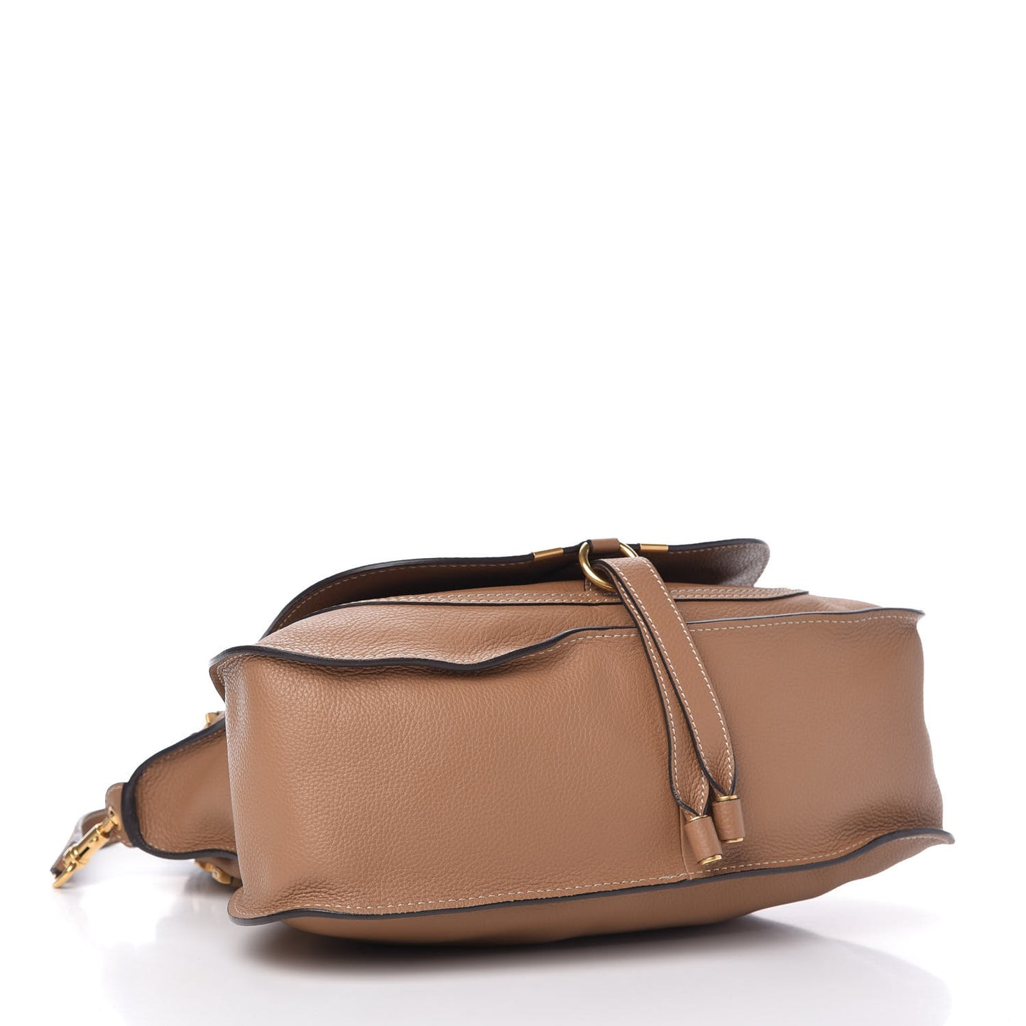 Calfskin Medium Marcie Satchel Nut