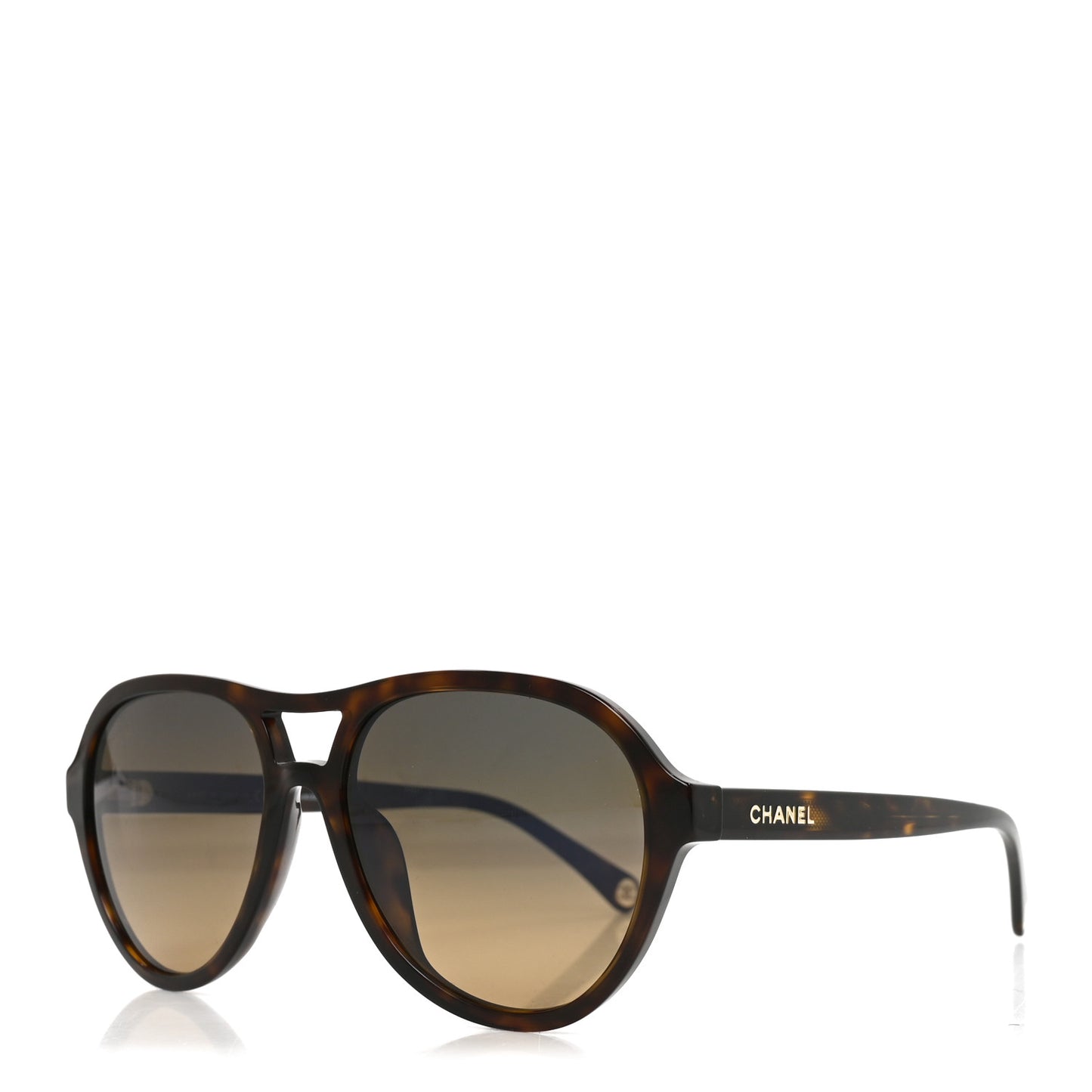Acetate Pilot Sunglasses 5552-U Dark Havana