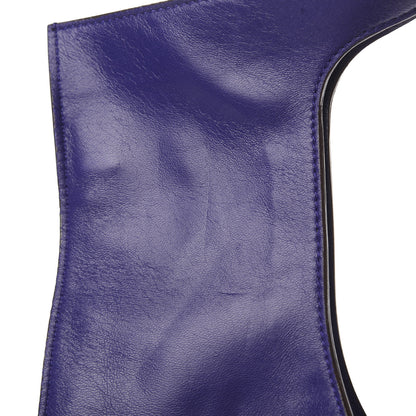 Tom Ford Ramskin Large Alix Padlock Zip Shoulder Bag Violet 13 of 13