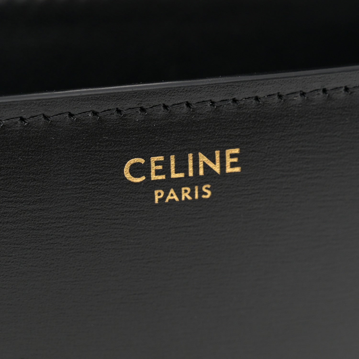 Celine Box Calfskin Medium Classic Box Flap Bag Black 6 of 13