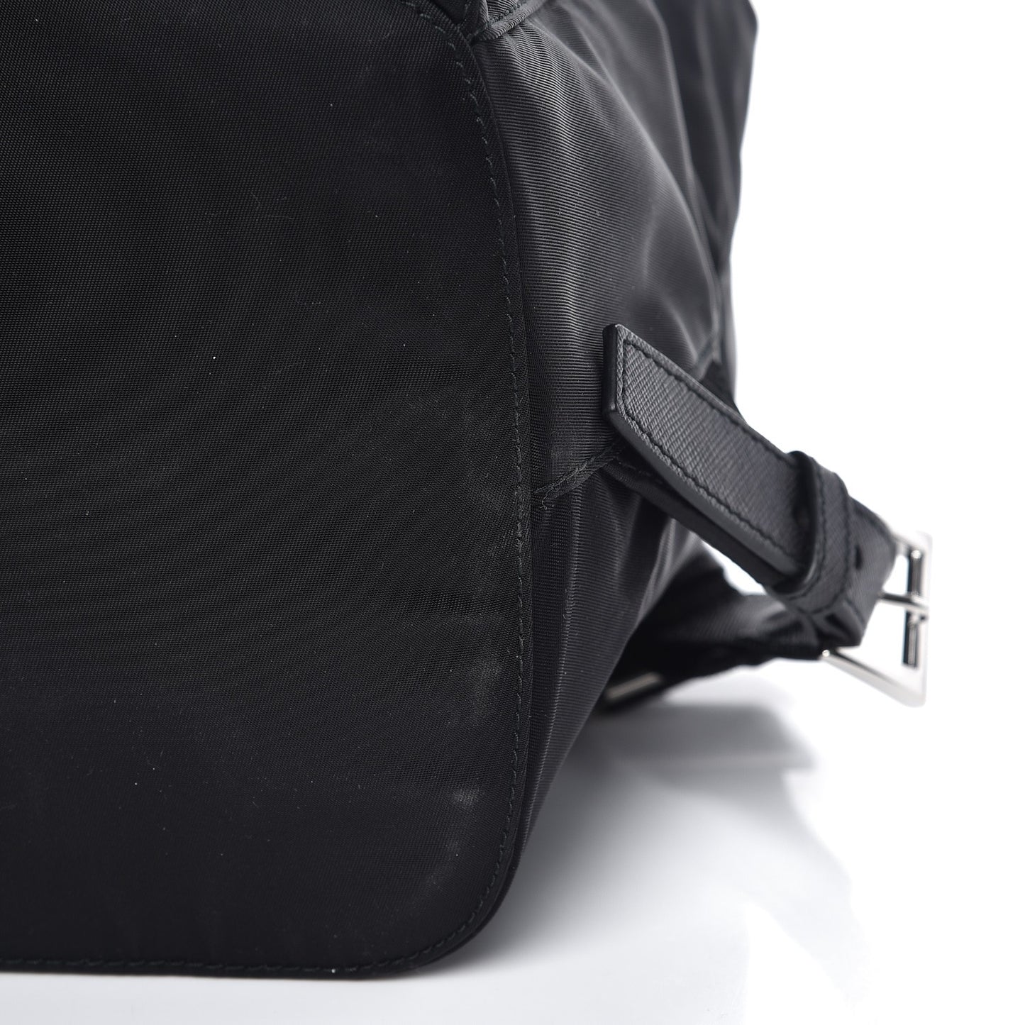 Tessuto Nylon Saffiano Vela Backpack Black