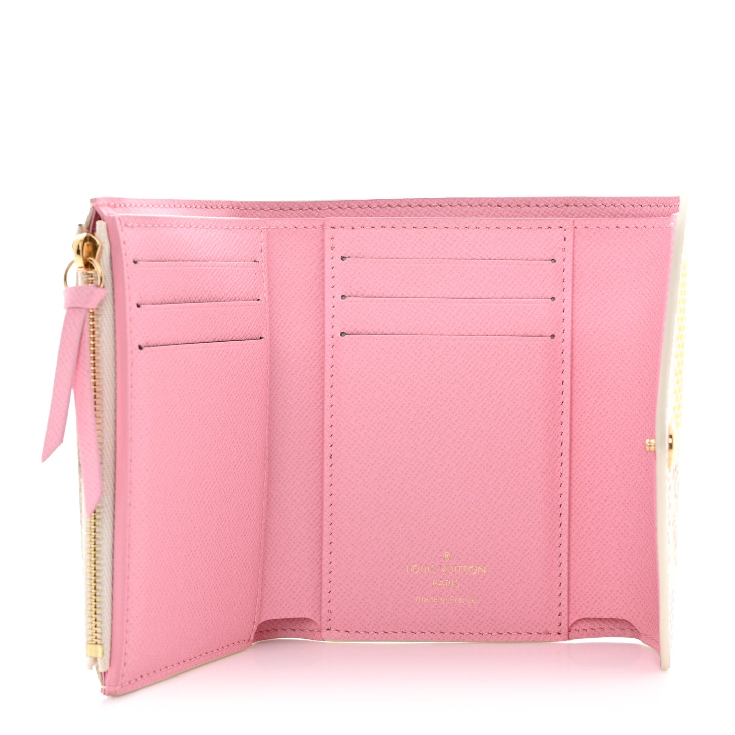 Giant Damier Victorine Wallet Peach