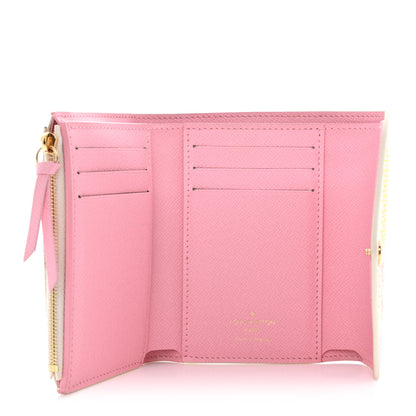 Louis Vuitton Giant Damier Victorine Wallet Peach 5 of 8
