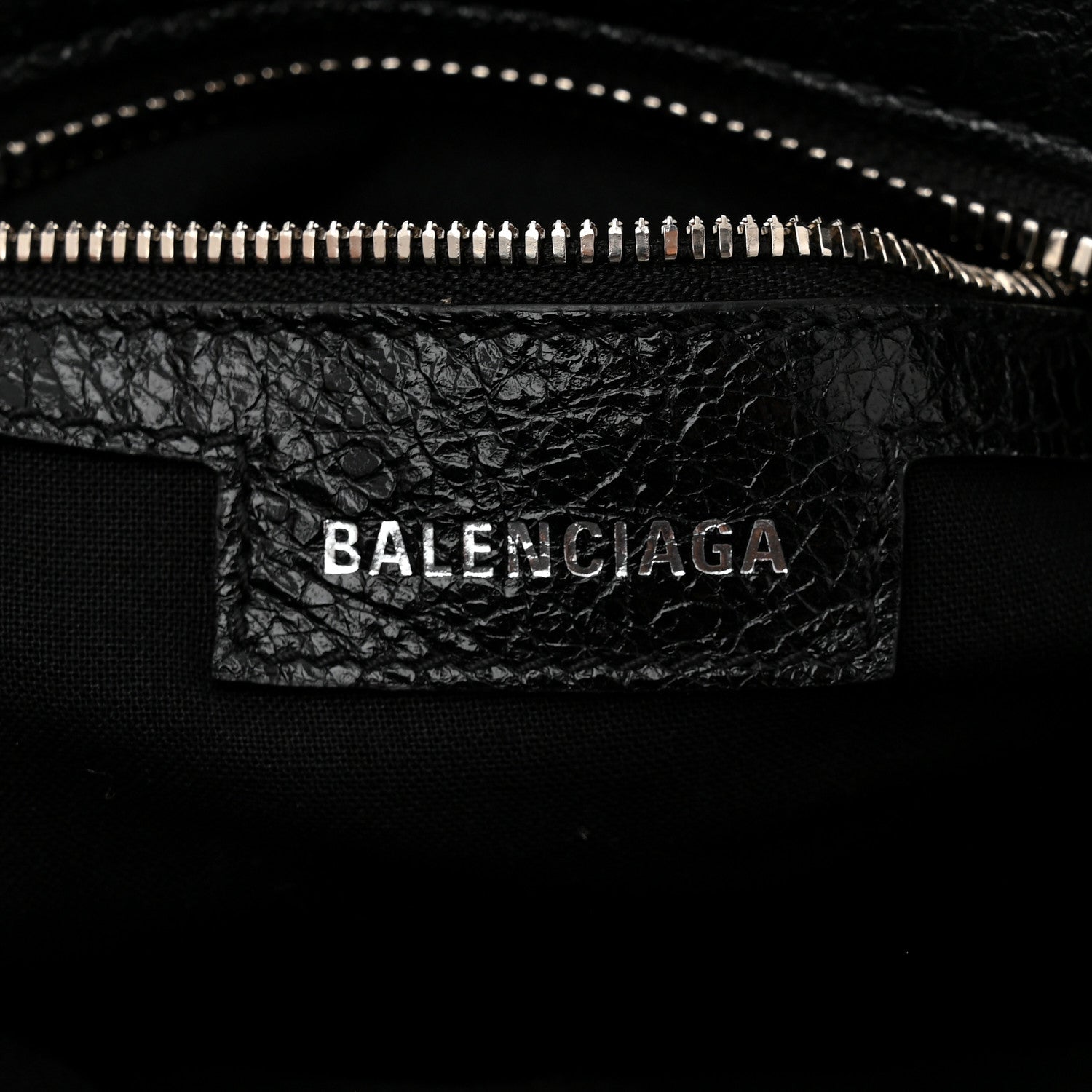 Balenciaga Agneau Arena Neo Cagole City Handbag XS Black 7 of 12