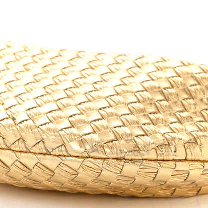 Bottega Veneta Metallic Nappa Intrecciato Mini Jodie Gold 10 of 10