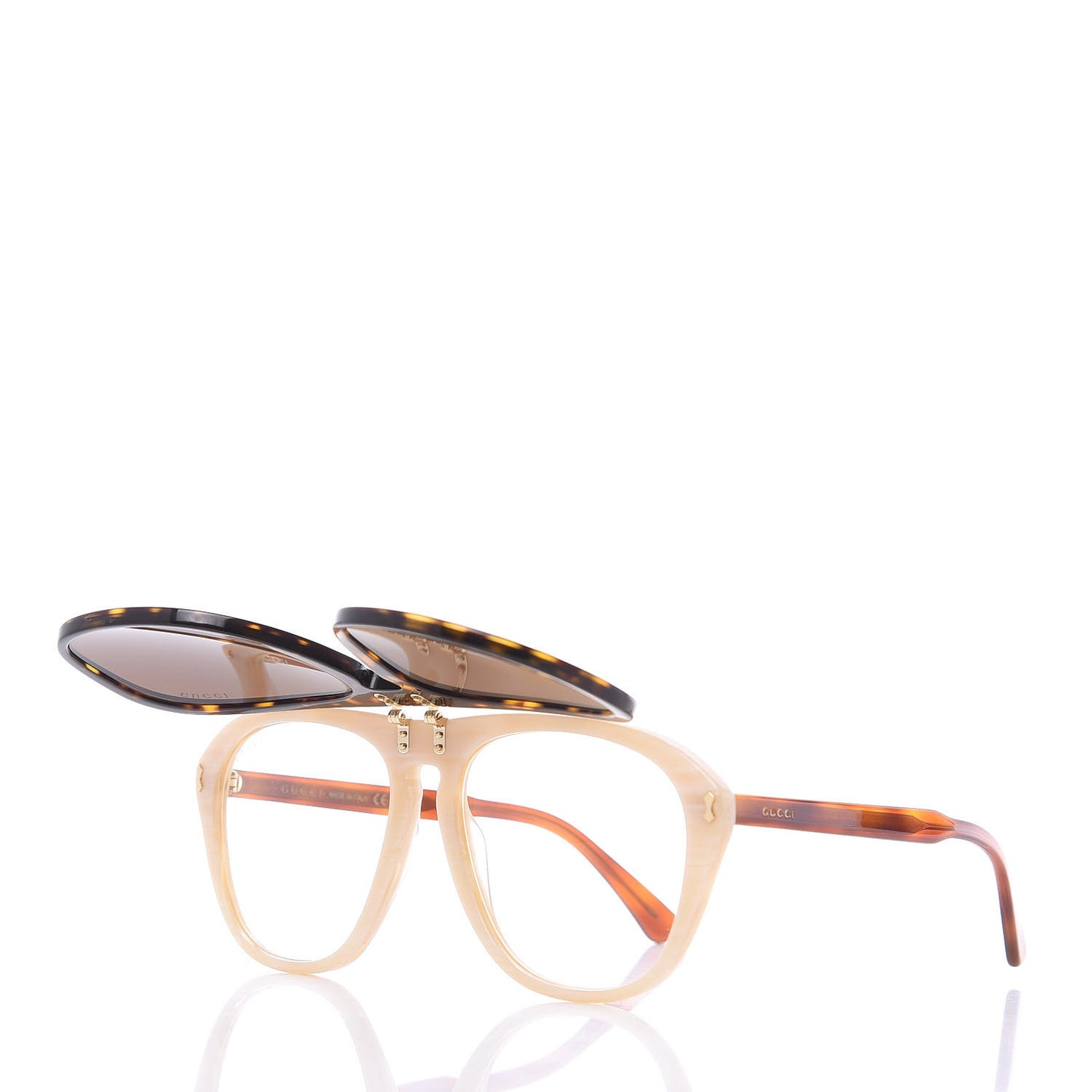 Acetate Flip Up Sunglasses GG0087S Tortoise