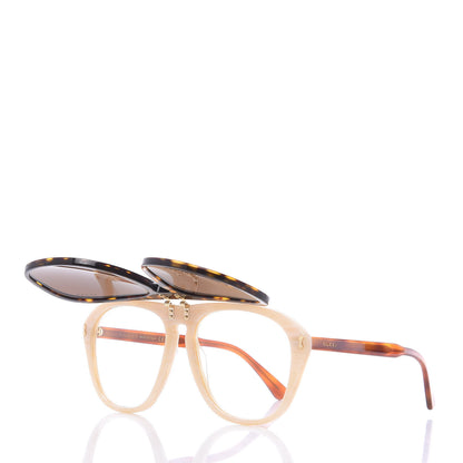 Gucci Acetate Flip Up Sunglasses GG0087S Tortoise 2 of 9