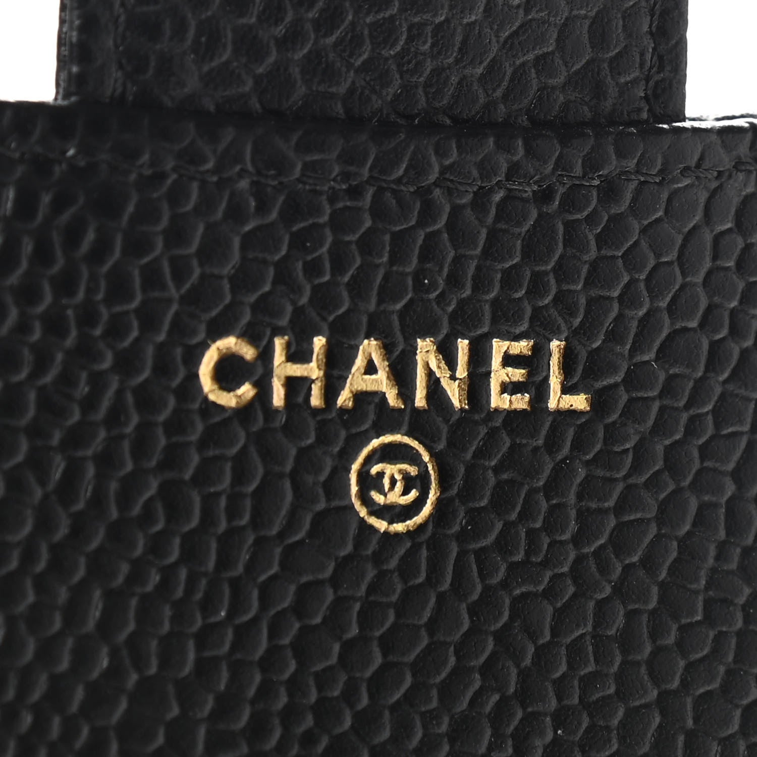 Chanel Caviar Quilted Compact Flap Wallet Black 6 of 7