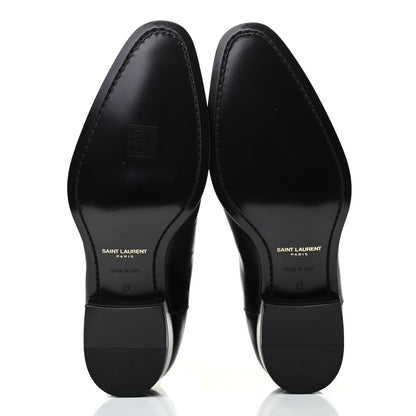 Saint Laurent Calfskin Mens Marrakesh Ankle Boots 42 Black 5 of 7