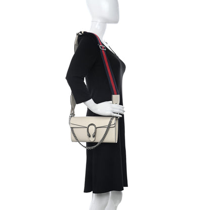 Gucci Dollar Calfskin Web Small Dionysus Crossbody Bag Mystic White 2 of 10