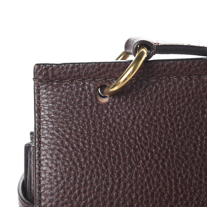 Mulberry Small Classic Grain Amberley Satchel Oxblood 20 of 20