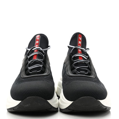 Prada Mesh Neoprene America’s Cup 45mm Sneakers 38.5 Black White 2 of 11