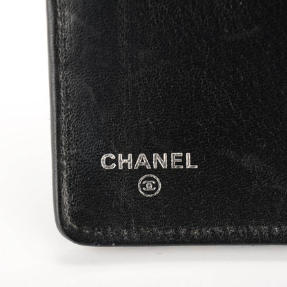 Chanel Lambskin Quilted Large Agenda Cover Black 6 of 8