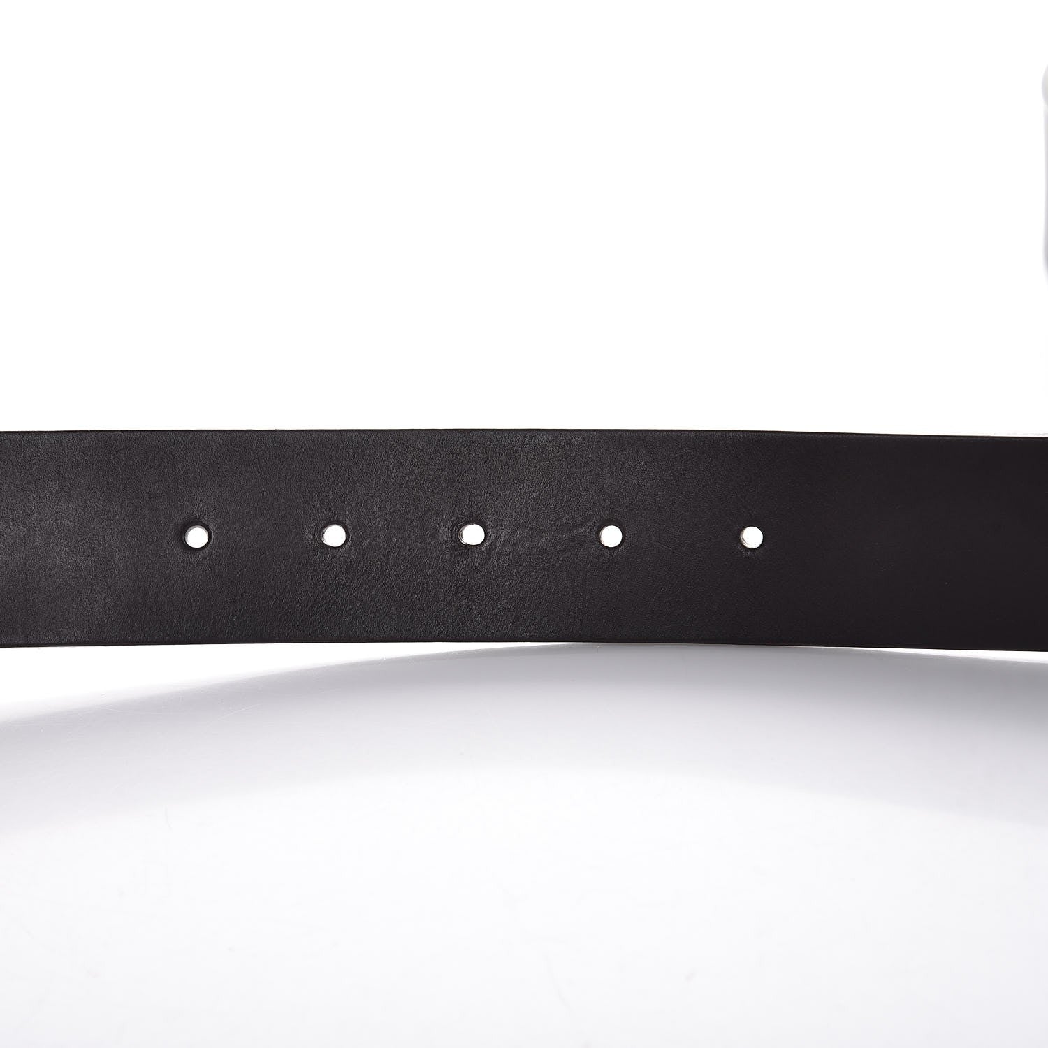 Gucci Calfskin Wood Interlocking G Belt 95 38 Brown 8 of 9