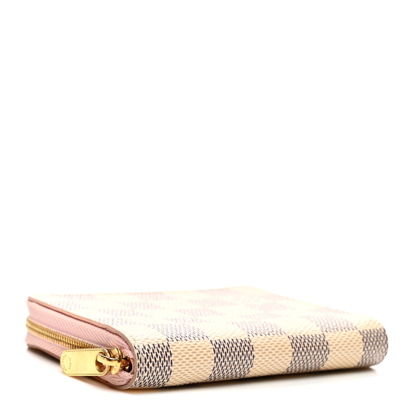 Damier Azur Zippy Coin Purse Rose Ballerine