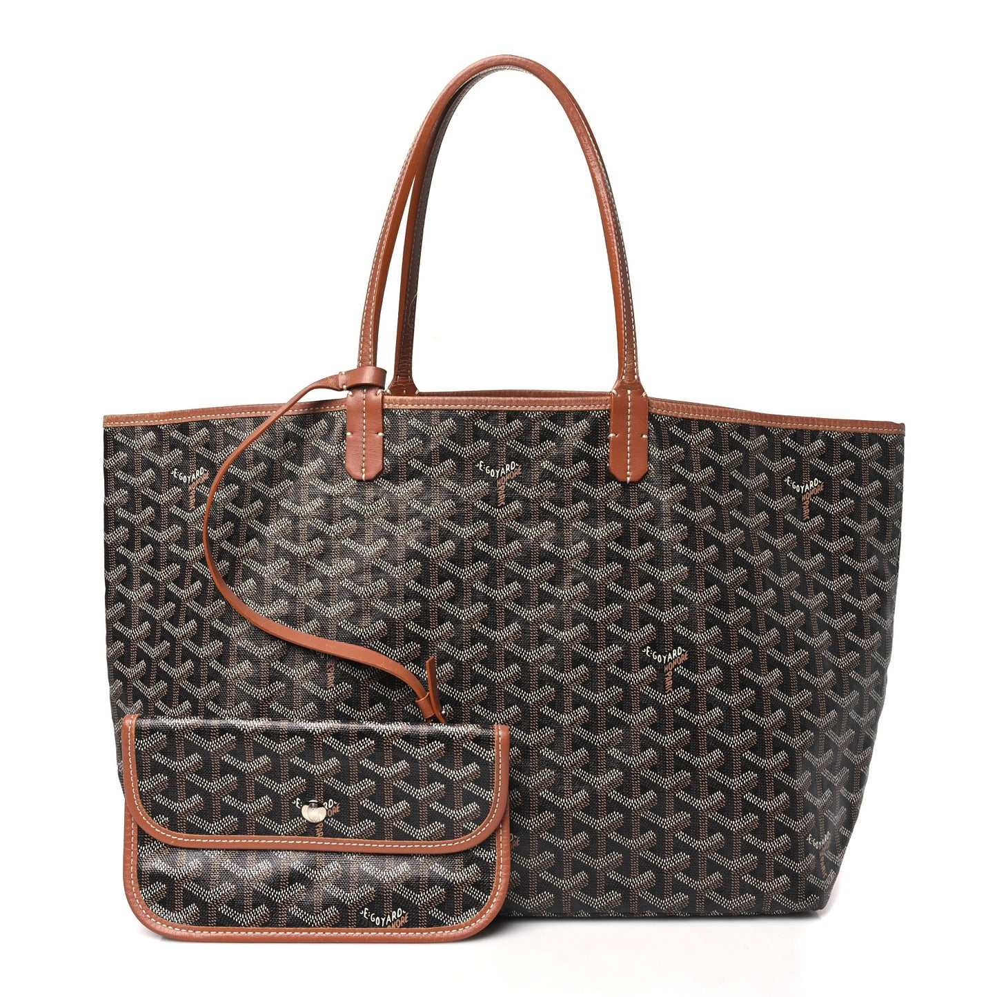 Goyardine Saint Louis Black Gold