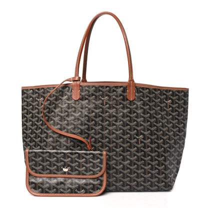 Goyard Goyardine Saint Louis Black Gold 3 of 10