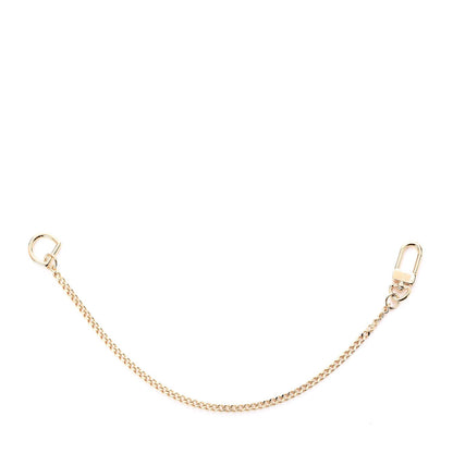 Louis Vuitton Metal Pochette Extender Key Ring Chain Gold 1 of 4