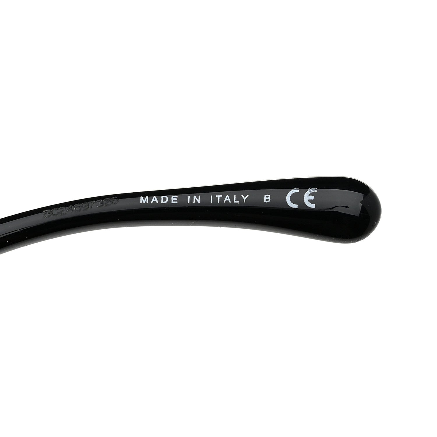 Chanel Acetate Strass Square Sunglasses 5422-B-A Black White 6 of 7
