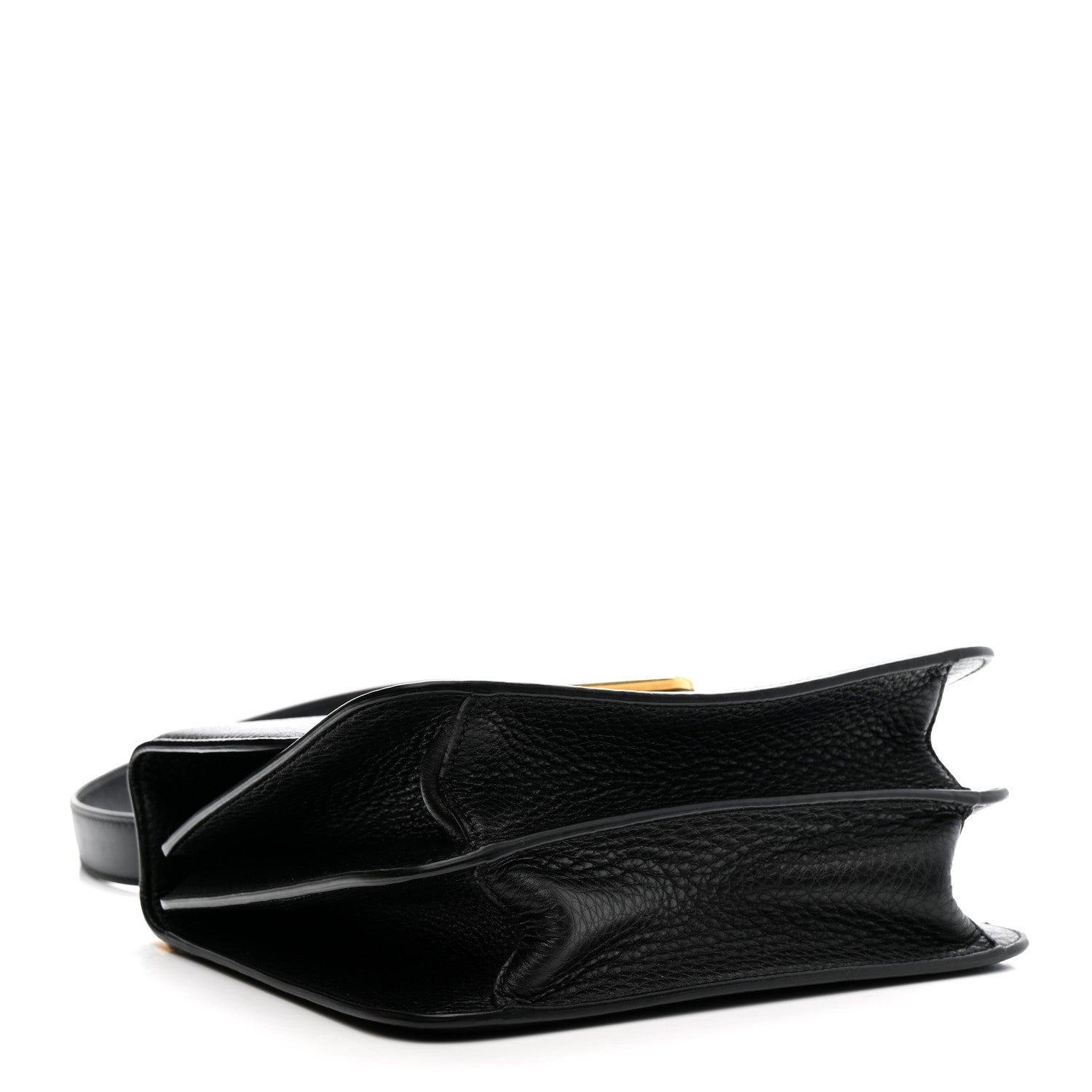 Valentino Garavani Grained Calfskin Large VSling Shoulder Bag Black 4 of 10