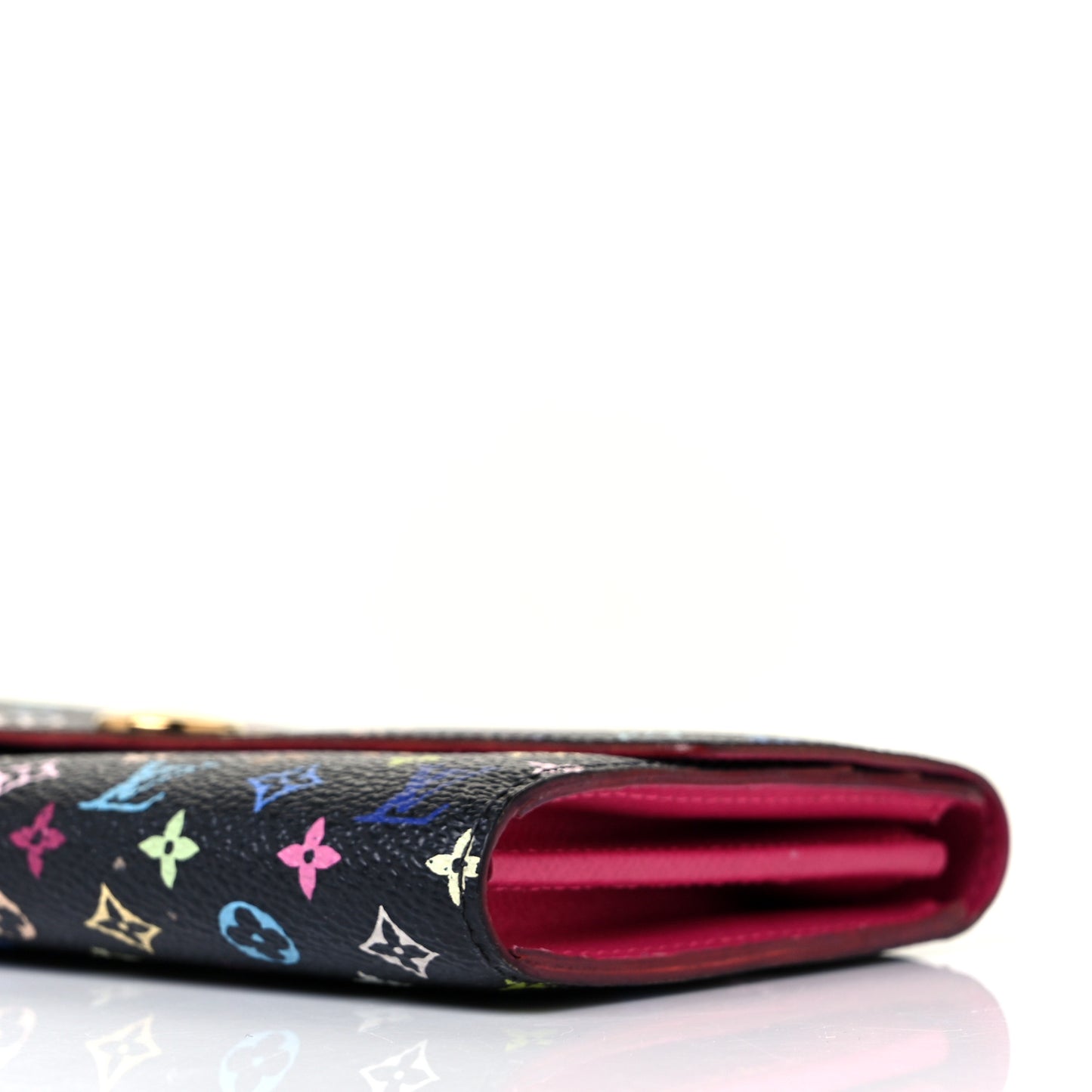 Monogram Multicolor Sarah Wallet Black Grenade
