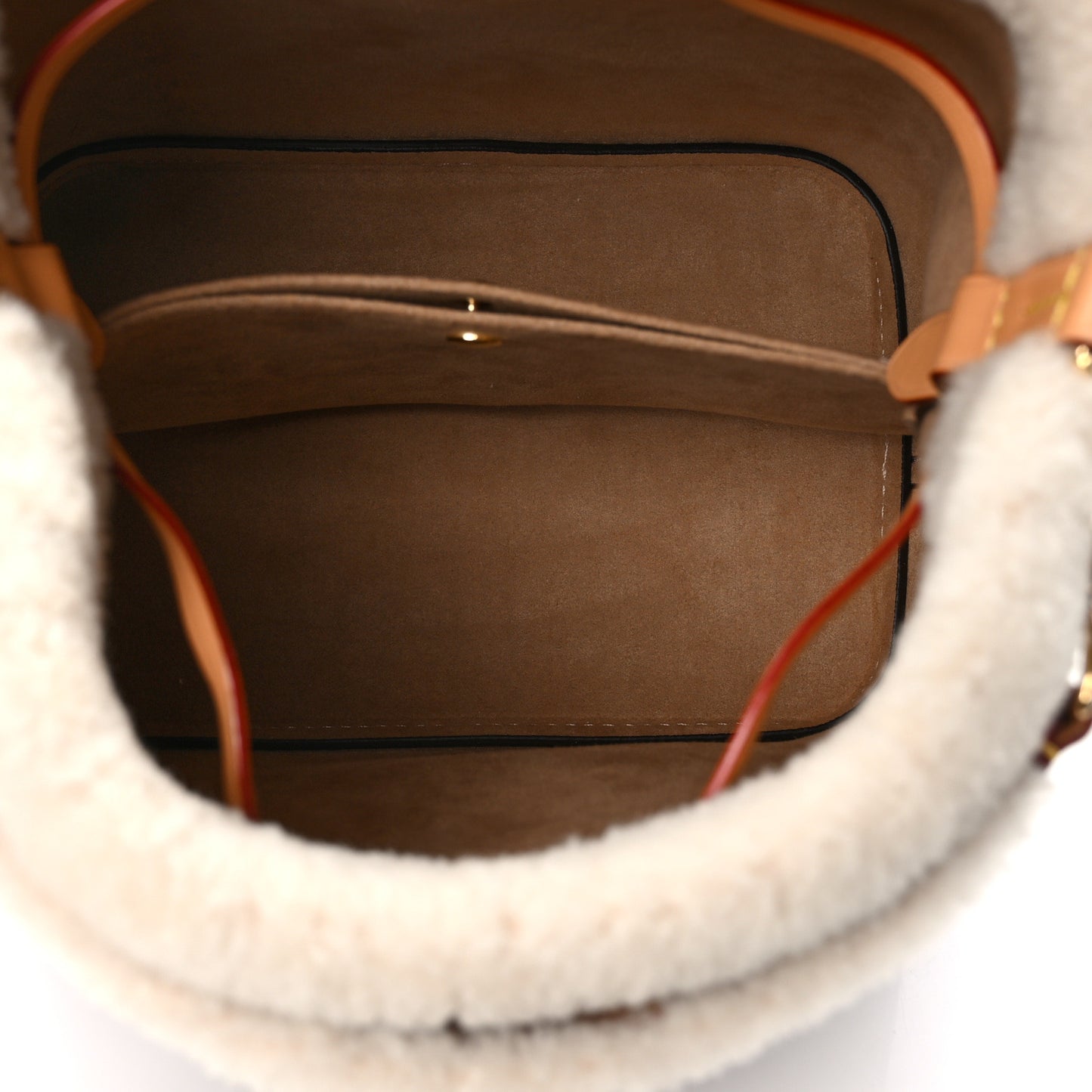 Monogram Shearling Cozygram Neonoe BB