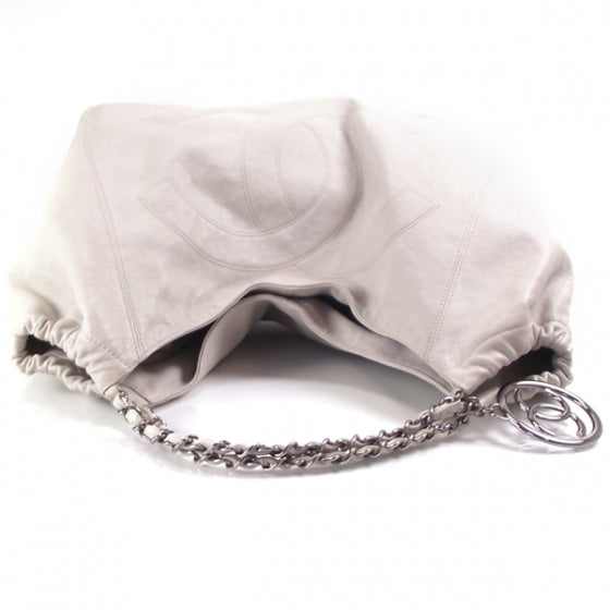 Chanel Caviar Coco Cabas White 6 of 13