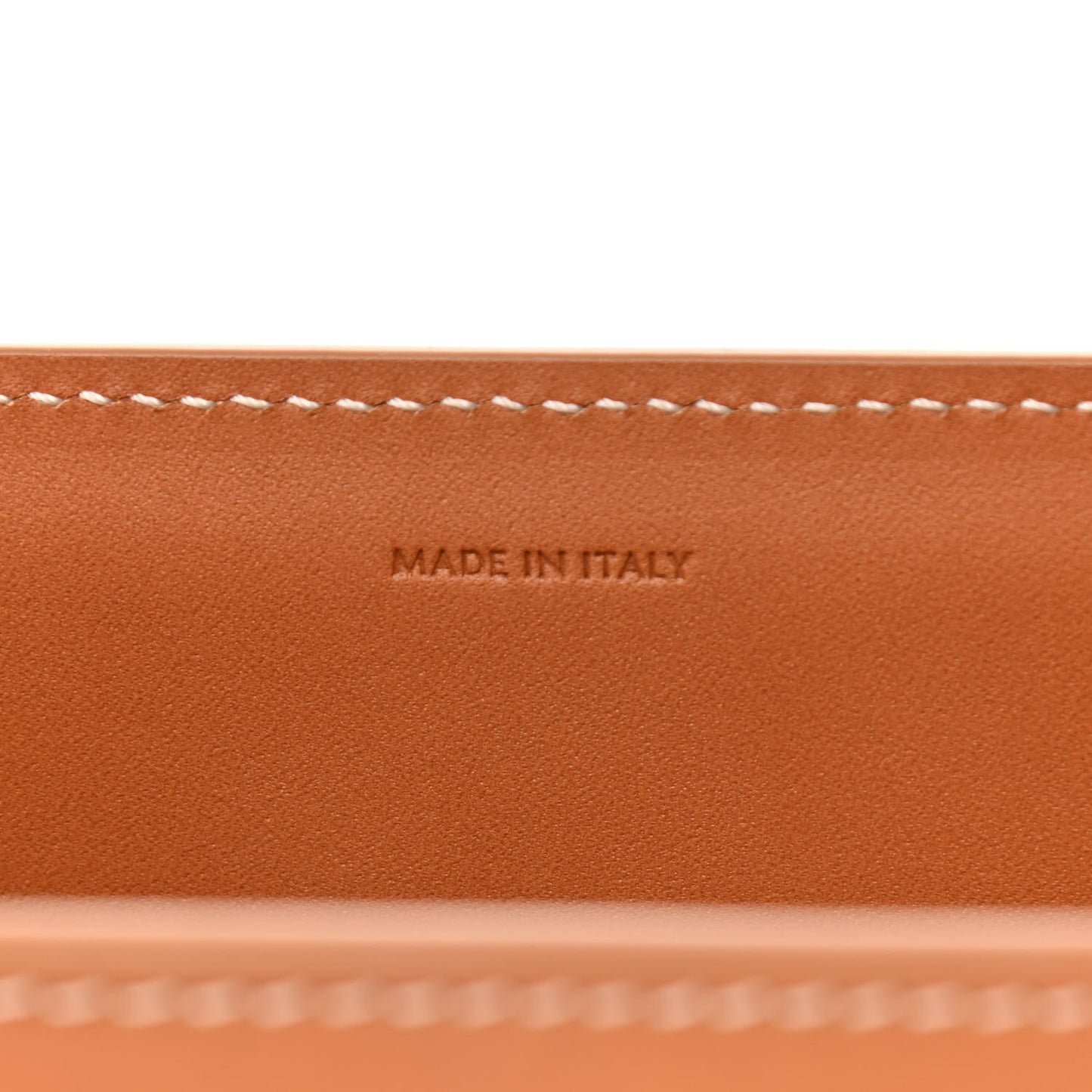 Canvas Calfskin Logo Print Small Vertical Cabas Natural Tan