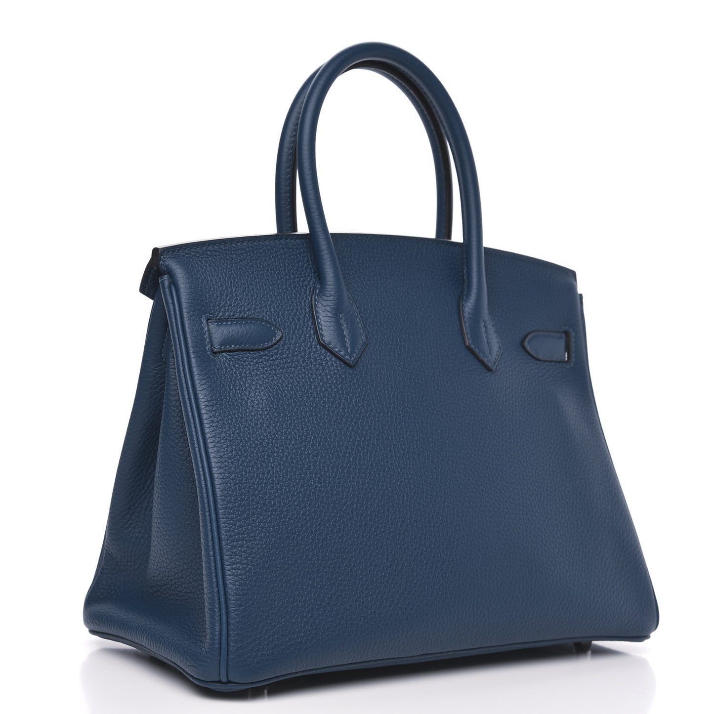 Taurillon Clemence Birkin 30 Deep Blue