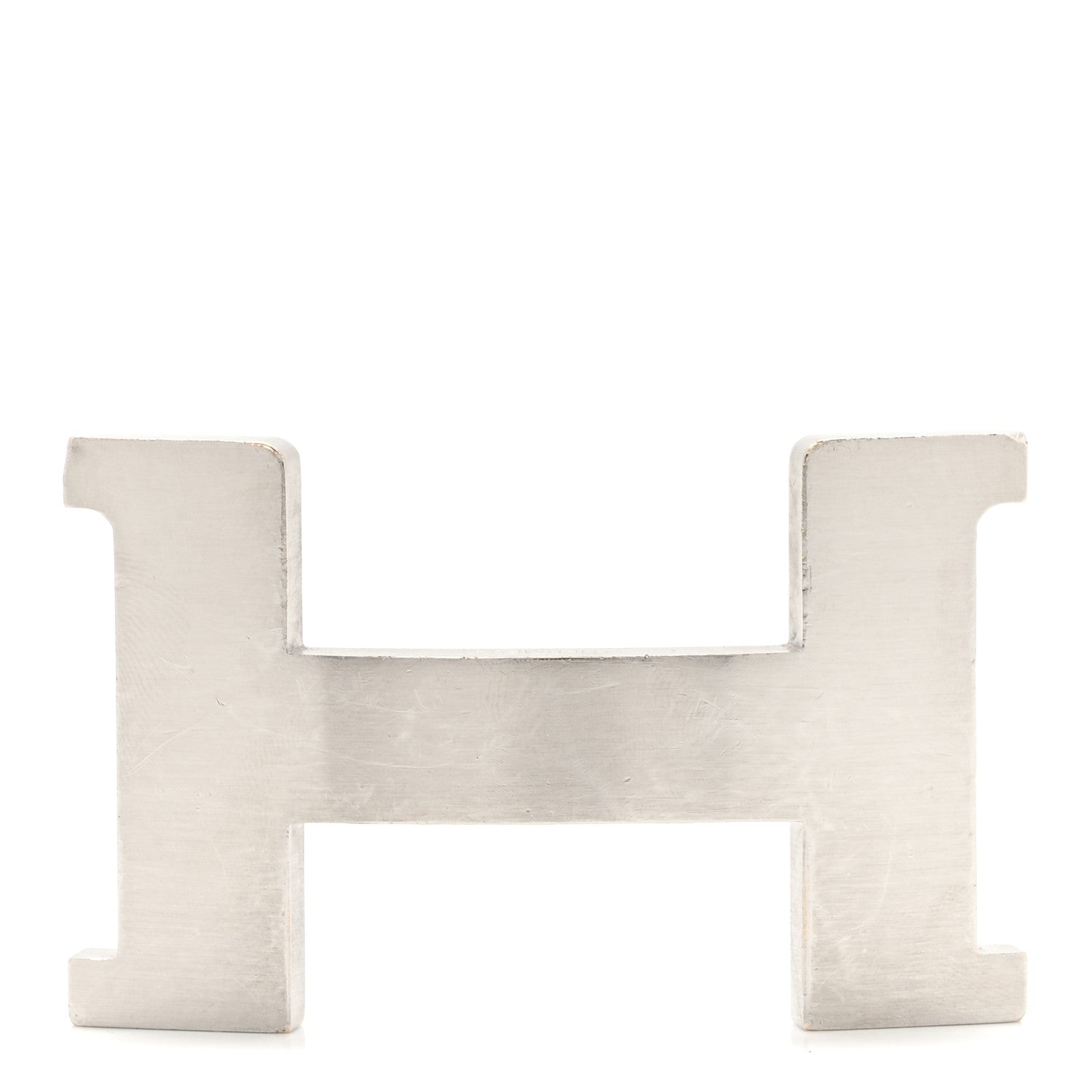 Hermes Brushed Palladium 42mm Constance Belt Buckle 2 of 10