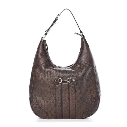 Gucci Guccissima Catherine Hobo Brown 1 of 16