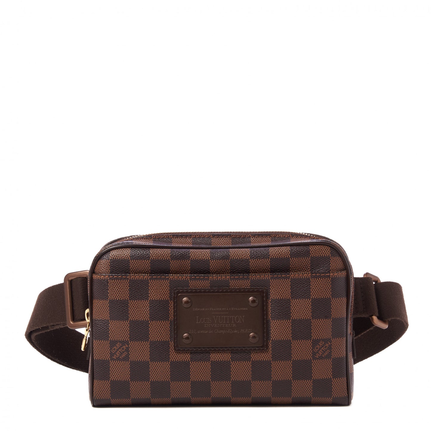 Damier Ebene Brooklyn Bum Bag