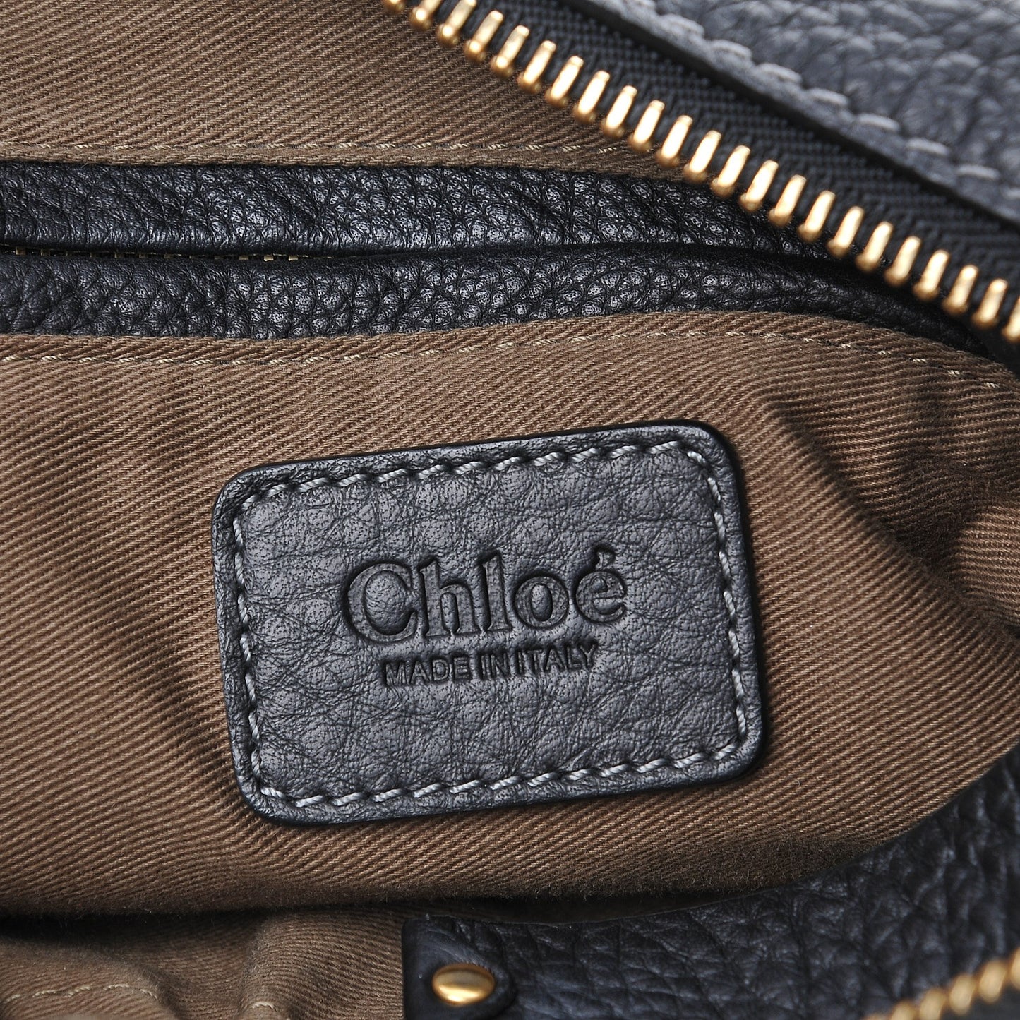 Calfskin Medium Marcie Satchel Black