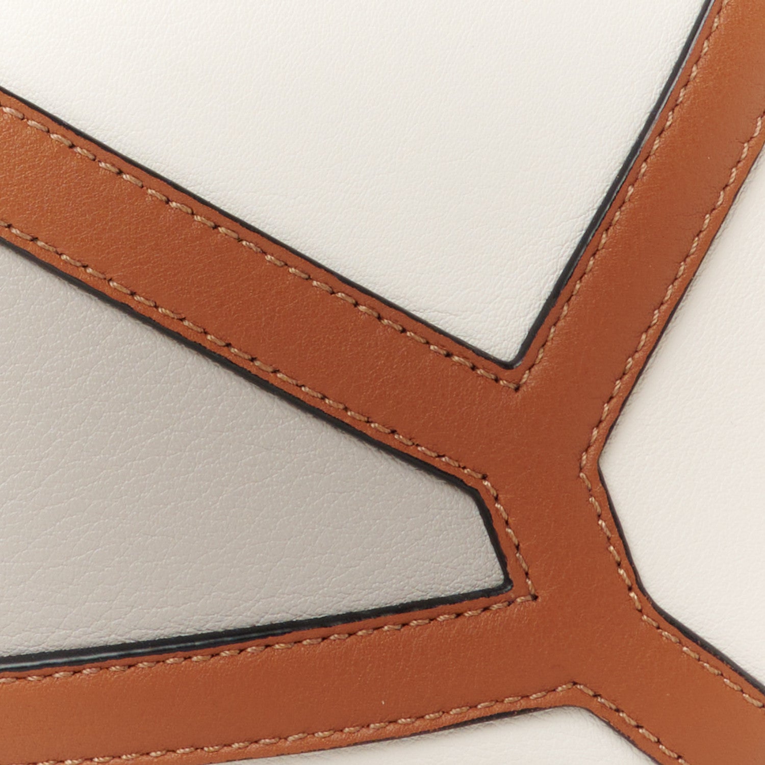 Loewe Calfskin Small Graphic Puzzle Bag Ghost Soft White 8 of 10