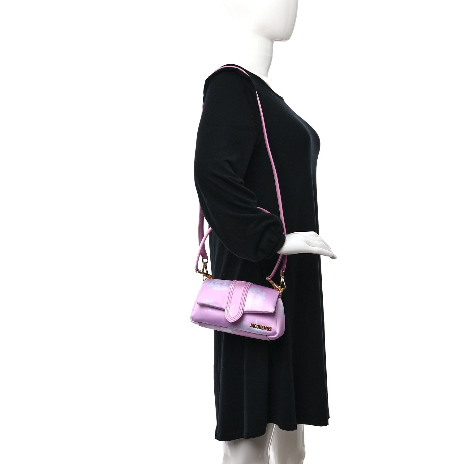 Jacquemus Toile Satin Print Le Petit Bambimou De Jouy Pink 2 of 8