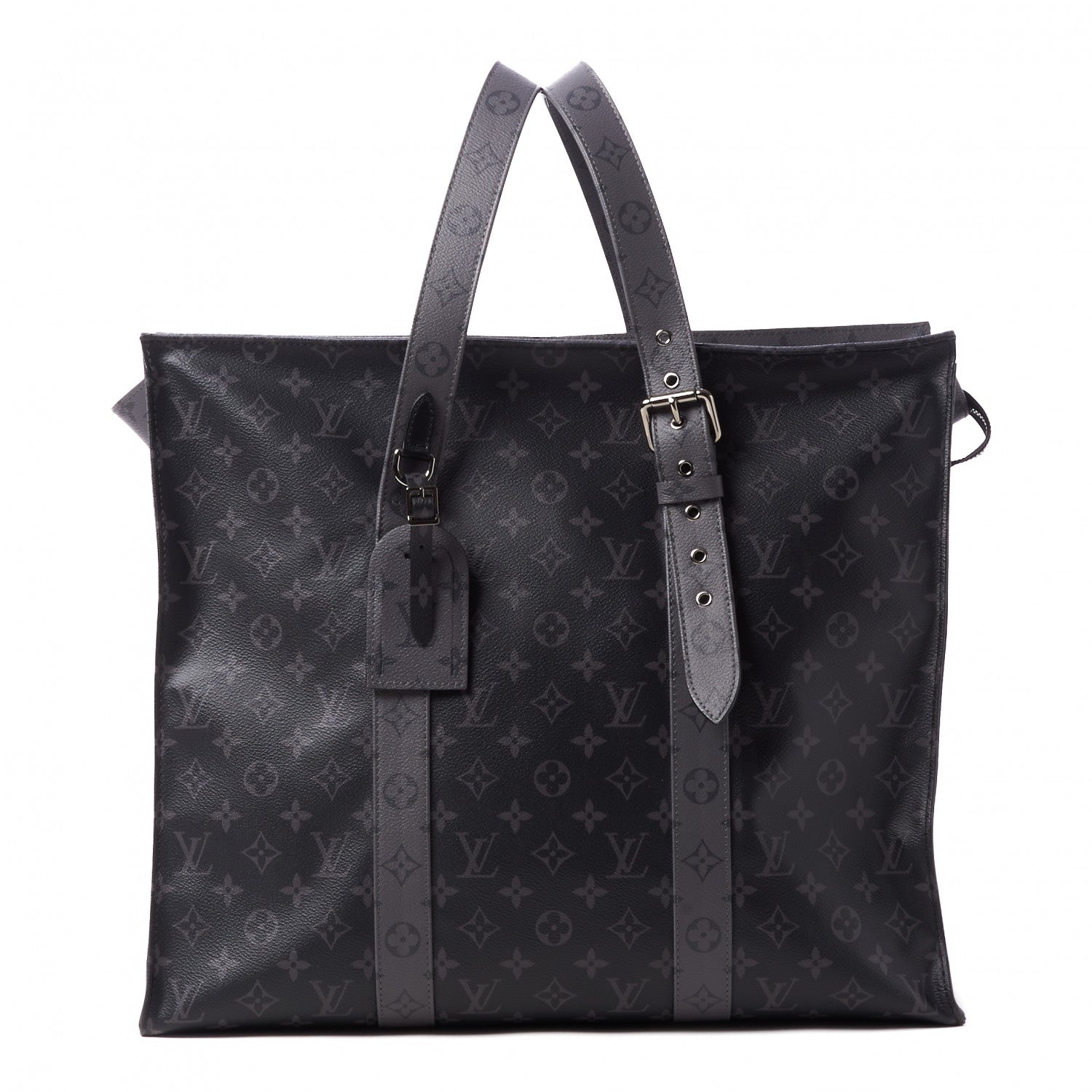 Louis Vuitton Monogram Eclipse Cabas Zippe GM Black 1 of 8