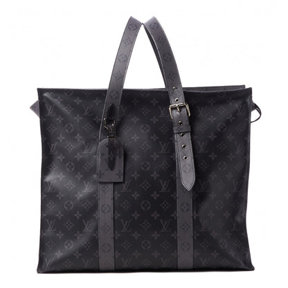 Louis Vuitton Monogram Eclipse Cabas Zippe GM Black 1 of 8
