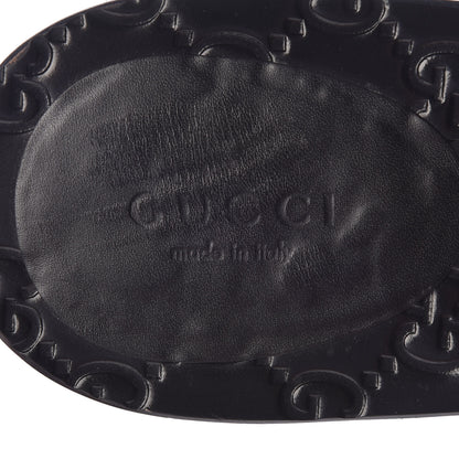 Gucci Nylon Guccissima Web Womens Thong Sandals 38.5 Green Red Black 7 of 11
